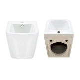 Комплект Qtap Tern 2 в 1: унітаз підвісний Ultra Quiet + біде підвісне (SD00053561) Фото - 2