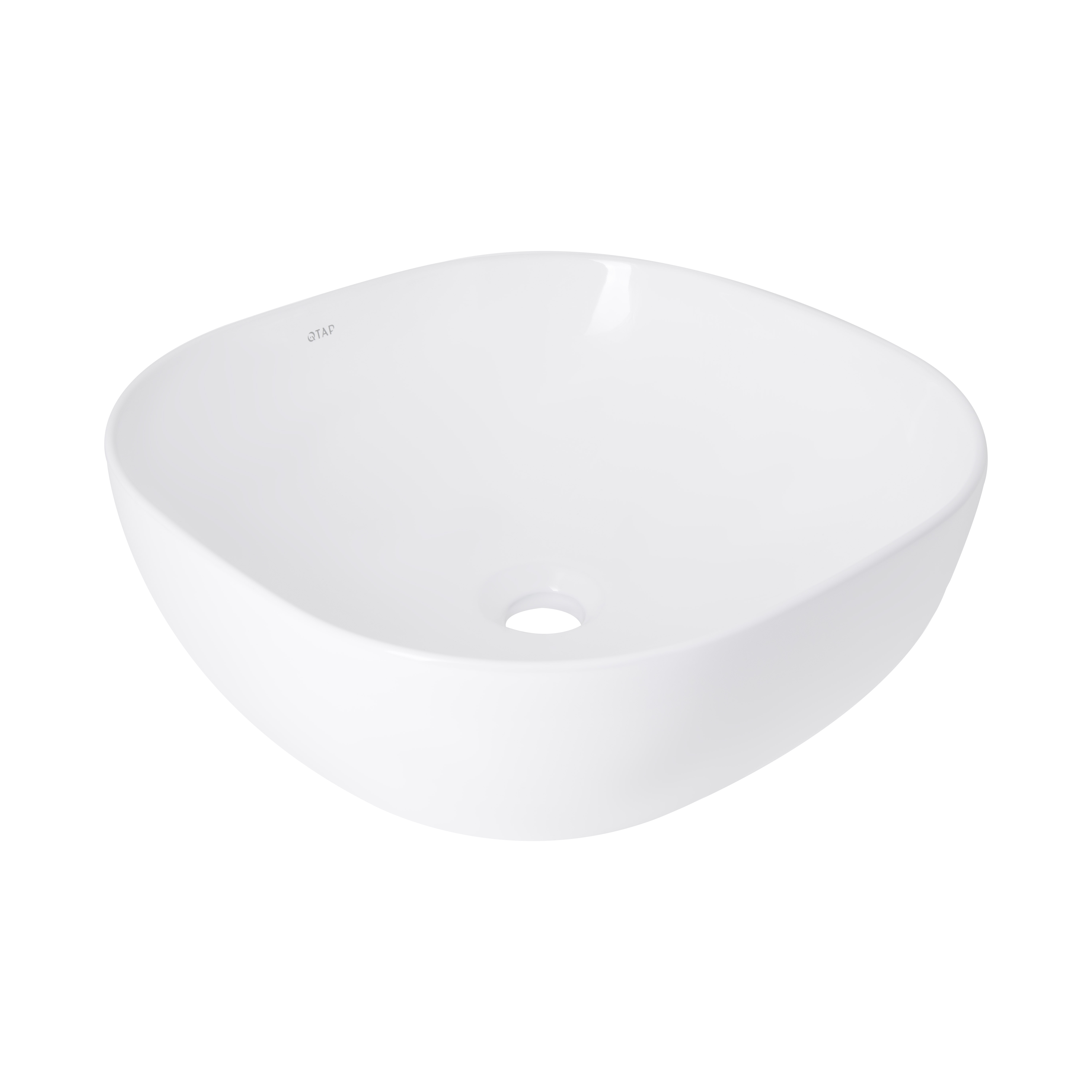 Раковина-чаша Qtap Kolibri 400х400х140 мм White QT10116303W