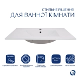 Раковина Qtap Albatross  820х460х180 White QT01113080CW1 Фото - 2
