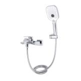 Змішувач для ванни Qtap Tern (c душевым гарнитуром) QTTER259CRM47586 Chrome Фото - 2