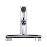 Змішувач для ванни Qtap Tern (c душевым гарнитуром) QTTER259CRM47586 Chrome Фото - 5