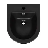 Комплект Qtap Robin Matt Black 2 в 1: унитаз подвесной Ultra Quiet QT13332381АSMB + биде подвесное QT1355046FMB (SD00053752) Фото - 2