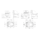 Акційний набір: Унітаз підвісний Qtap Jay Ultra Quiet + Tern Ultra Quiet кераміка білий (SD00054048) Фото - 7