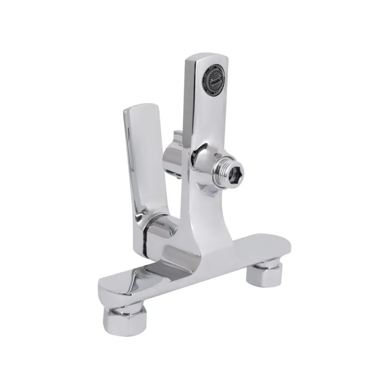 Смеситель для ванны Qtap Slavonice (с душевым гарнитуром) QTSLV259CRM48034 Chrome (SD00054158) Фото - 4