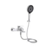 Смеситель для ванны Qtap Slavonice (с душевым гарнитуром) QTSLV259CRM48034 Chrome (SD00054158)