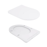 Унітаз підвісний Qtap Scorpio безободковий Ultra Quiet з сидінням Soft-close QT14332380ASW Фото - 6