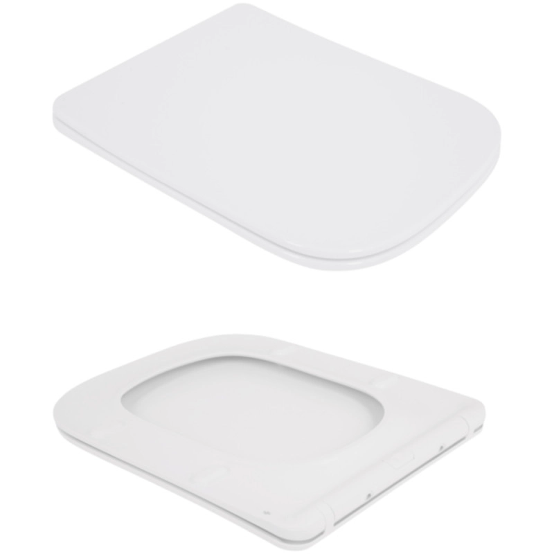 Унитаз подвесной Qtap Crow Rimless керамический белый с сиденьем Slim Duroplast Soft-close Quick Release (SD00054228) Фото - 2
