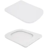 Унітаз підвісний Qtap Crow Rimless керамічний білий з сидінням Slim Duroplast Soft-close Quick Release (SD00054228) Фото - 2