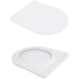 Унітаз підвісний Qtap Jay Rimless керамічний білий з сидінням Slim Duroplast (SD00054231) Фото - 2