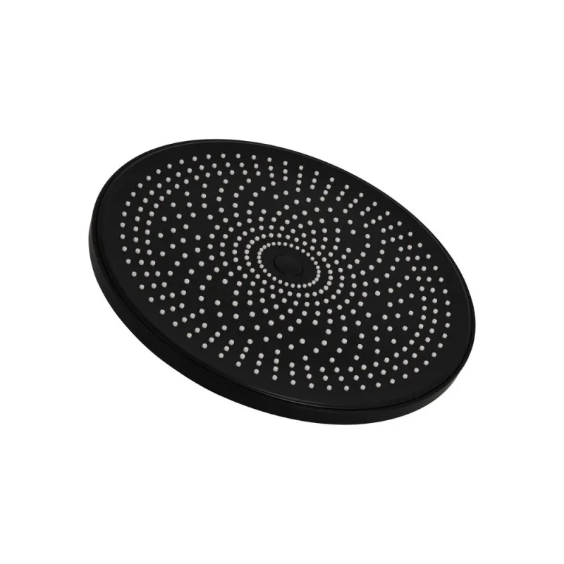 Комплект для душа Qtap Robin Black Chrome: Смесители QTROB4060102K+QTROB1060M102K+Тримач QT829910842854GRP+Шланг QTHADPVC160G+Лейка QTRUCA120R3GRP Фото - 2