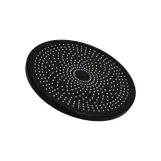 Комплект для душа Qtap Robin Black Chrome: Смесители QTROB4060102K+QTROB1060M102K+Тримач QT829910842854GRP+Шланг QTHADPVC160G+Лейка QTRUCA120R3GRP Фото - 2