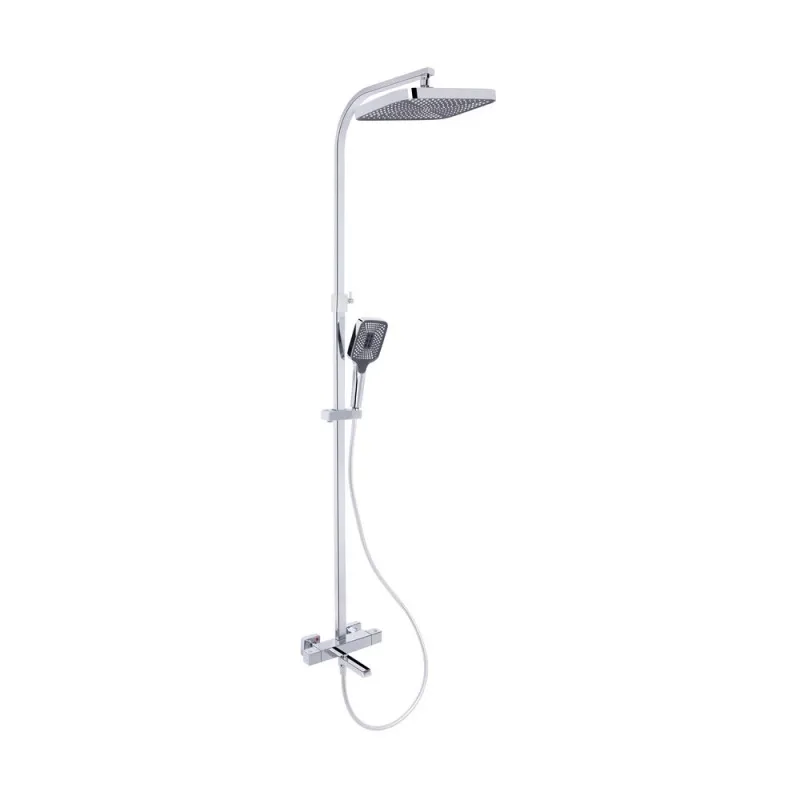 Душова система універсальна Qtap Sloup термостатична QTSLO51103OC48217 Chrome (SD00054341)