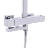 Душова система універсальна Qtap Sloup термостатична QTSLO51103OC48217 Chrome (SD00054341) Фото - 6