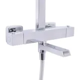 Душова система універсальна Qtap Sloup термостатична QTSLO51103OC48217 Chrome (SD00054341) Фото - 7