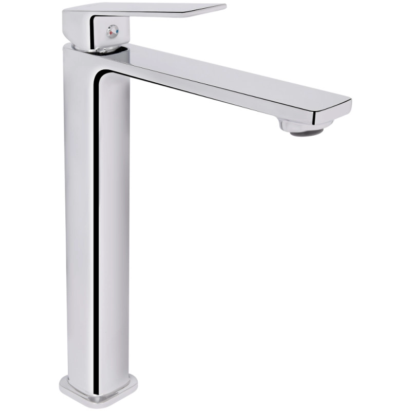 Змішувач для раковини високий Qtap Capricorn, Chrome QTCAP1060H102C48220 (SD00054344)