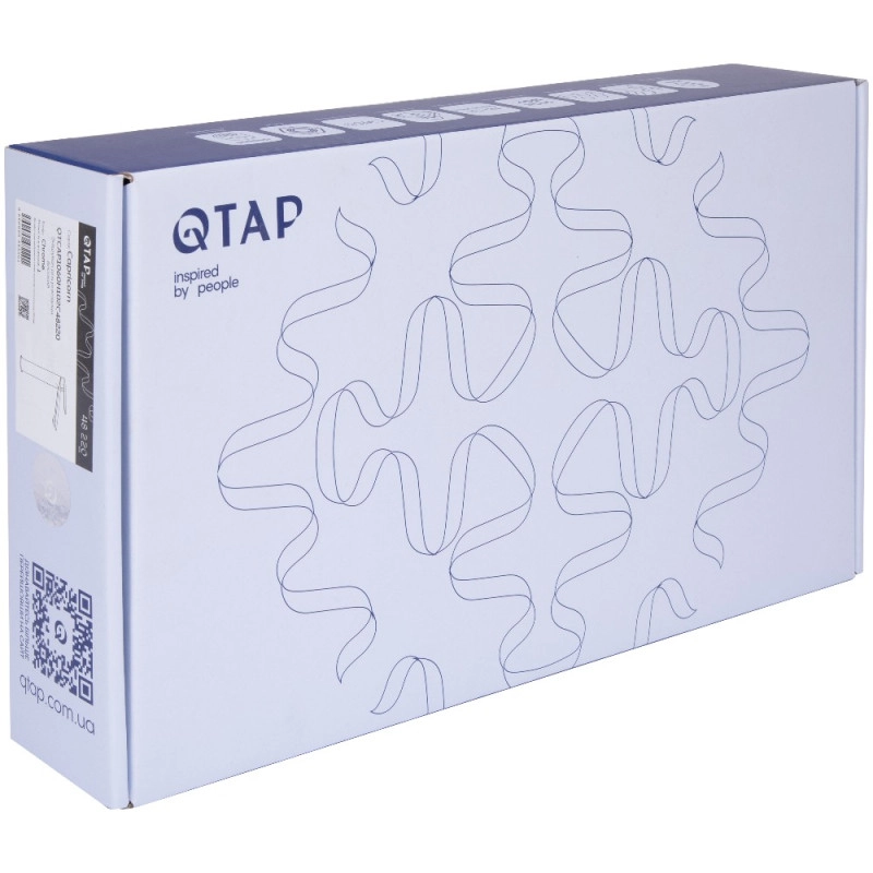 Змішувач для раковини високий Qtap Capricorn, Chrome QTCAP1060H102C48220 (SD00054344) Фото - 1
