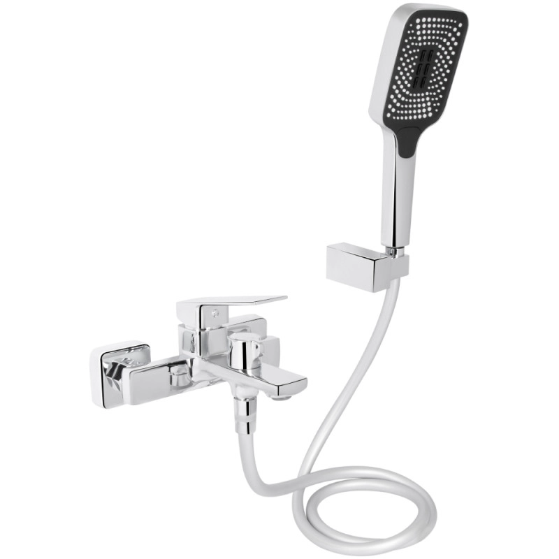 Смеситель для ванны Qtap Capricorn с душевым гарнитуром Chrome (k35) QTCAP3060102C48222 (SD00054346)