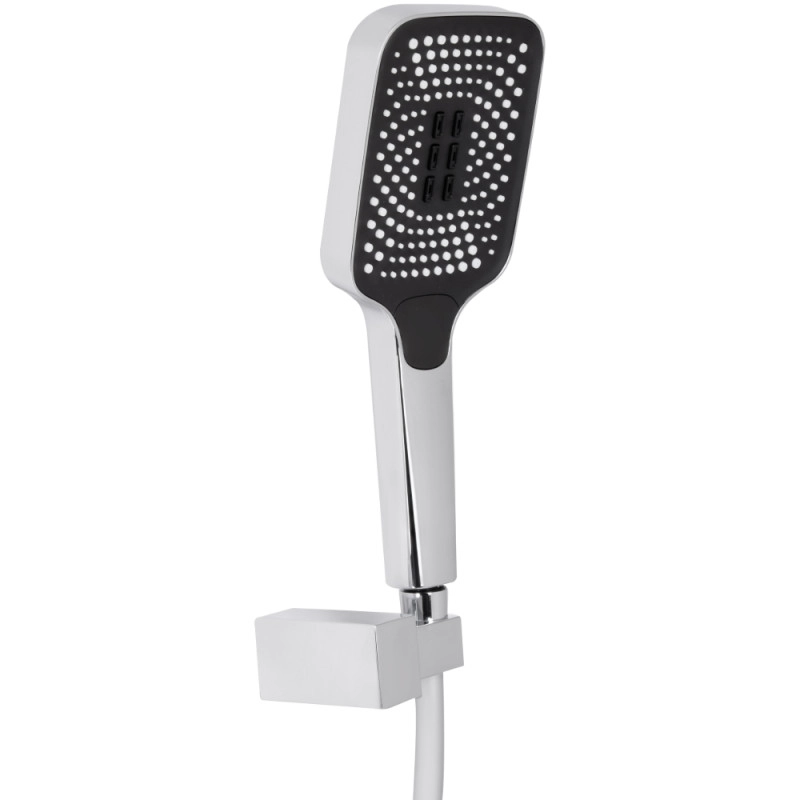 Смеситель для ванны Qtap Capricorn с душевым гарнитуром Chrome (k35) QTCAP3060102C48222 (SD00054346) Фото - 4