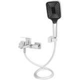 Смеситель для ванны Qtap Capricorn с душевым гарнитуром Chrome (k35) QTCAP3060102C48222 (SD00054346) Фото - 6
