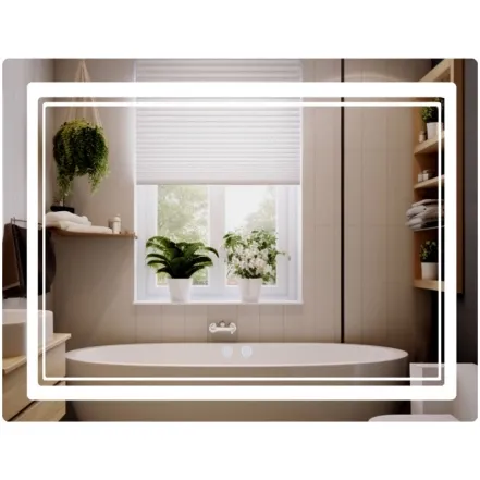 Дзеркало Qtap Cardinal (CA2) 1000х800 з LED-підсвічуванням QT0478C1008048455 (SD00054579)