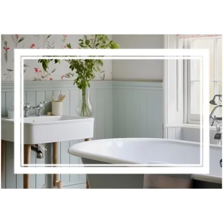 Дзеркало Qtap Cardinal (CA1) 800х600 з LED-підсвічуванням QT0478C8060 (SD00054580)
