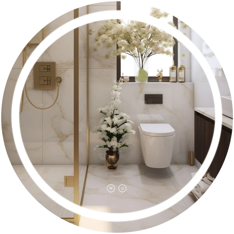 Дзеркало Qtap Mideya (MI6) R700 з LED-підсвічуванням QT2078NCR7070W (SD00054582)
