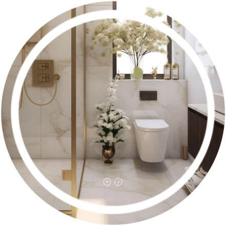 Дзеркало Qtap Mideya (MI6) R700 з LED-підсвічуванням QT2078NCR7070W (SD00054582)