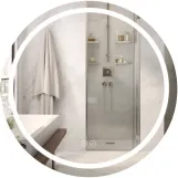 Дзеркало Qtap Mideya (MI6) R900 з LED-підсвічуванням QT2078NCR9090W (SD00054583)