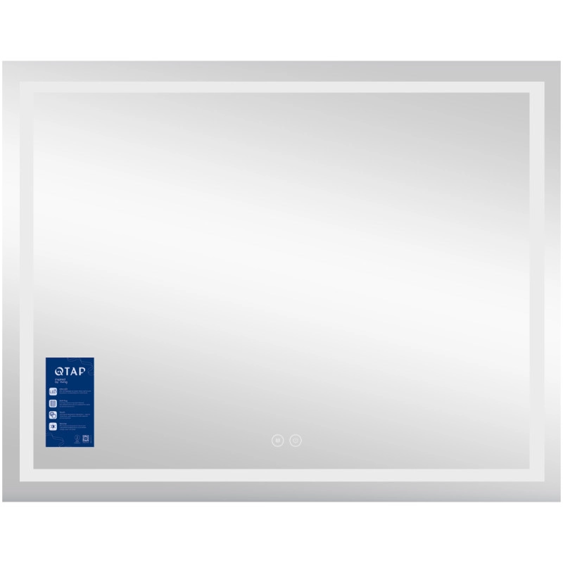 Дзеркало Qtap Mideya (MI1) 1000х700 з LED-підсвічуванням QT2078NCF10070 (SD00054603) Фото - 2