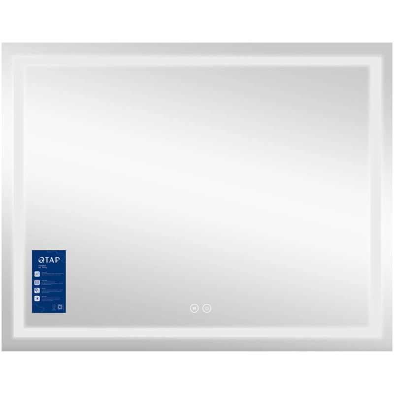 Дзеркало Qtap Mideya (MI1) 1000х700 з LED-підсвічуванням QT2078NCF10070 (SD00054603) Фото - 3