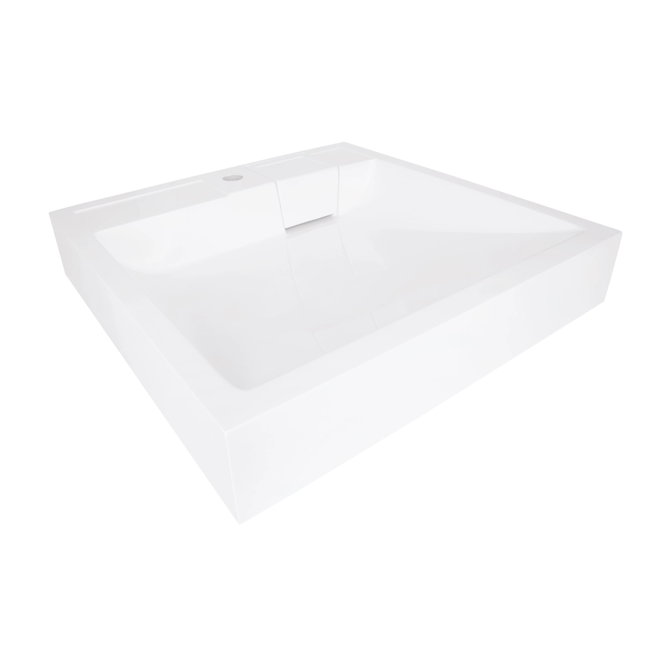 Раковина на стиральную машину Qtap Arvin 595x595x115 мм, White QTARV2365WHI48575