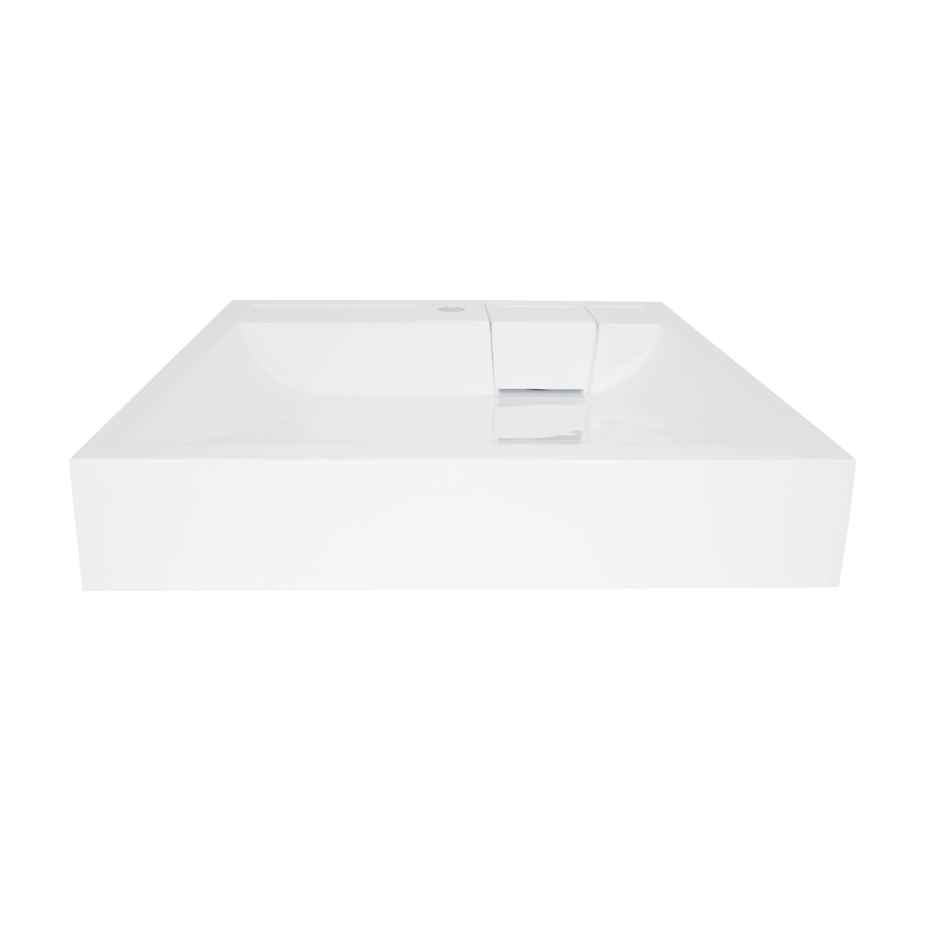 Раковина на стиральную машину Qtap Arvin 595x595x115 мм, White QTARV2365WHI48575 Фото - 2