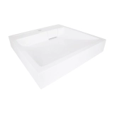 Раковина на стиральную машину Qtap Arvin 595x595x115 мм, White QTARV2365WHI48575