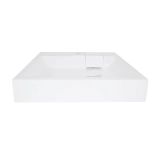 Раковина на стиральную машину Qtap Arvin 595x595x115 мм, White QTARV2365WHI48575 Фото - 2