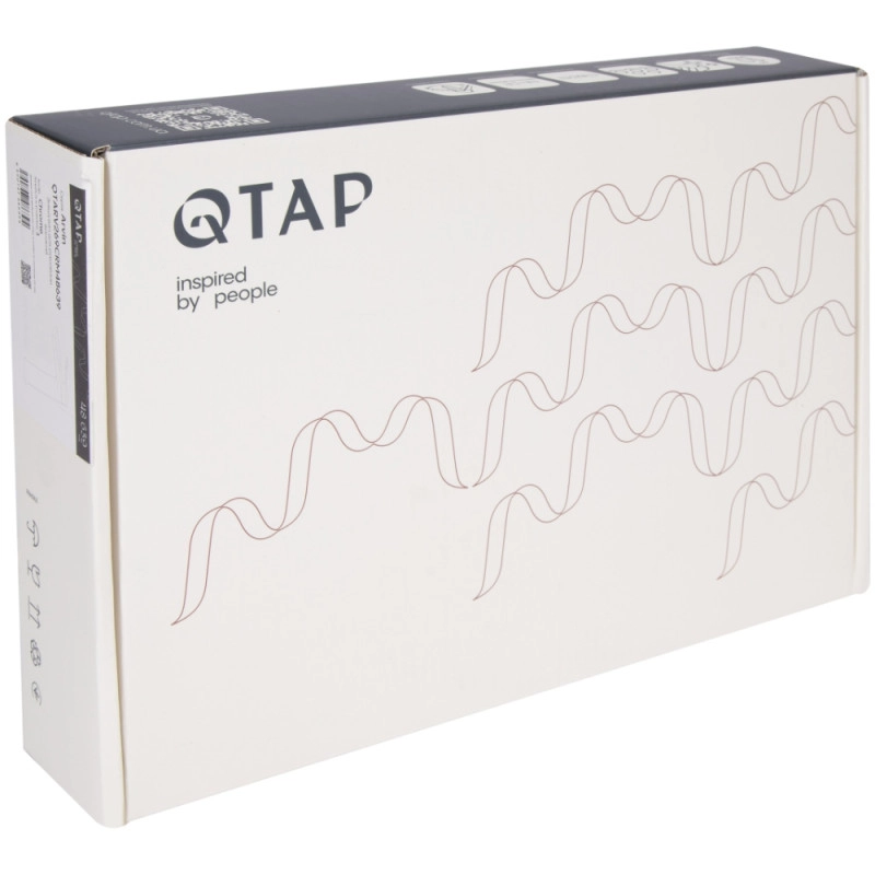 Смеситель для раковины высокий Qtap Arvin QTARV269CRM48639 Chrome (SD00054763) Фото - 1