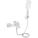 Змішувач для ванни Qtap Arvin з душовим гарнітуром QTARV259CRM48640 Chrome (SD00054764)