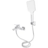 Змішувач для ванни Qtap Arvin з душовим гарнітуром QTARV259CRM48640 Chrome (SD00054764) Фото - 4