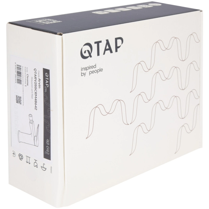 Змішувач для біде  Qtap Arvin QTARV255CRM48642 Chrome (SD00054766) Фото - 1