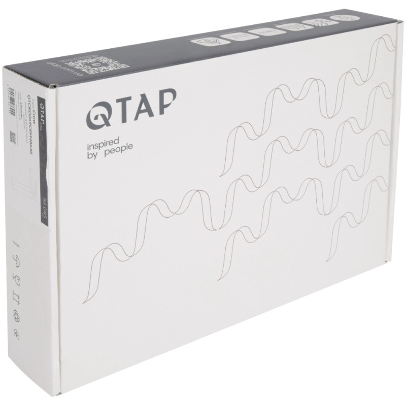 Змішувач для раковини високий Qtap Crow  QTCRO269CRM48645 Chrome (SD00054769) Фото - 1