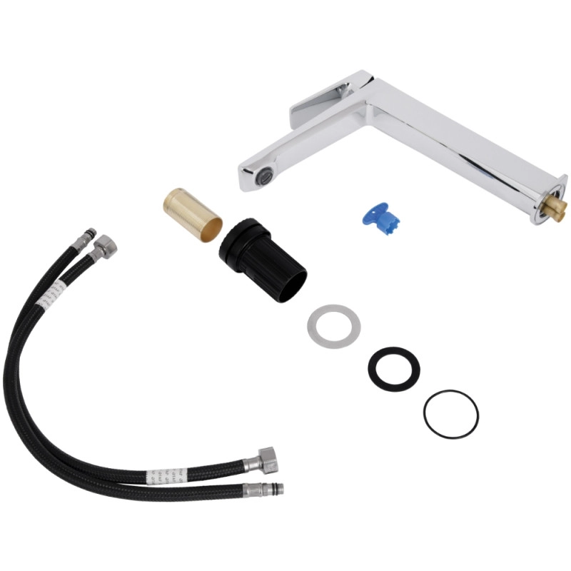 Змішувач для раковини високий Qtap Crow  QTCRO269CRM48645 Chrome (SD00054769) Фото - 2