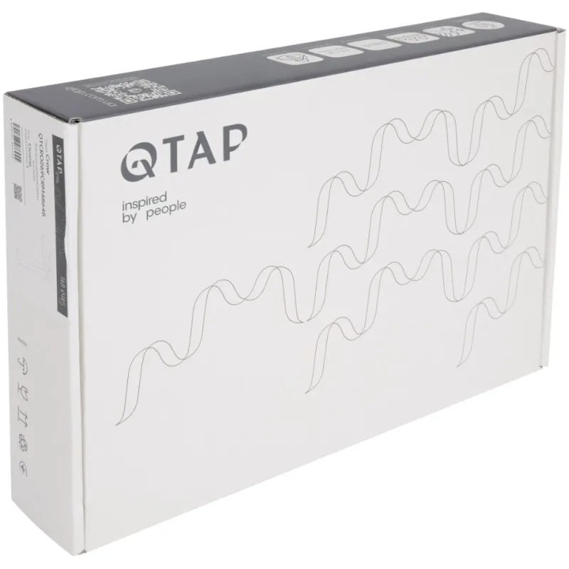 Смеситель для раковины высокий Qtap Crow QTCRO269CRM48645 Chrome (SD00054769) Фото - 1
