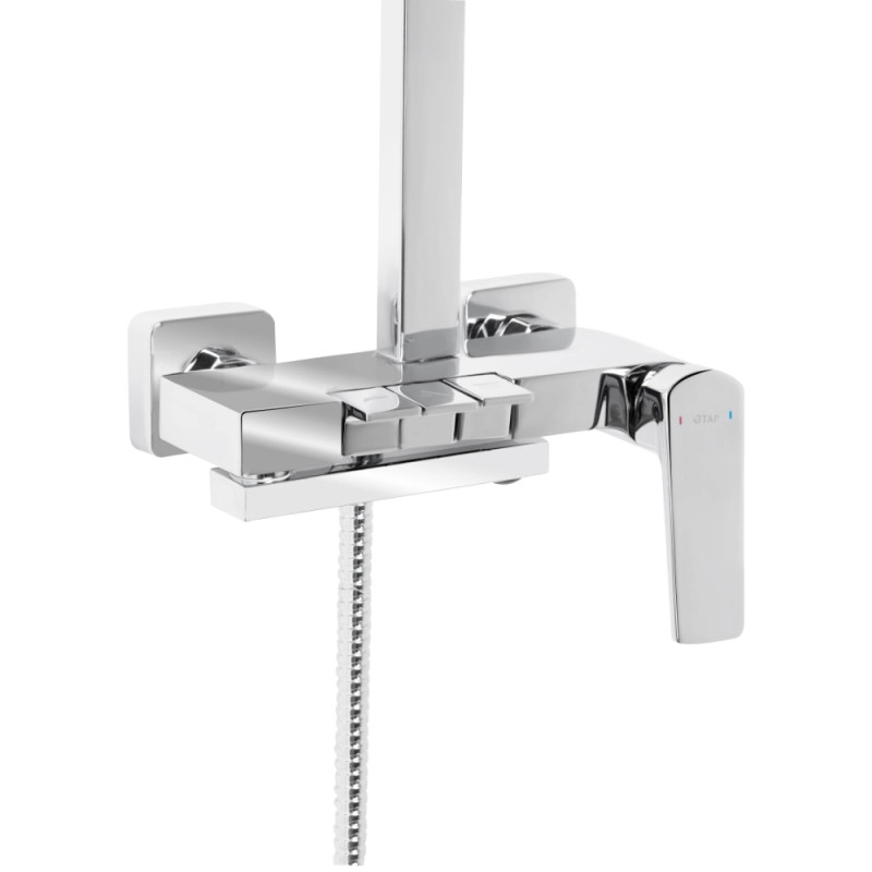 Душова система універсальна Qtap Crow  QTCRO111CRM48648 Chrome (SD00054772) Фото - 5