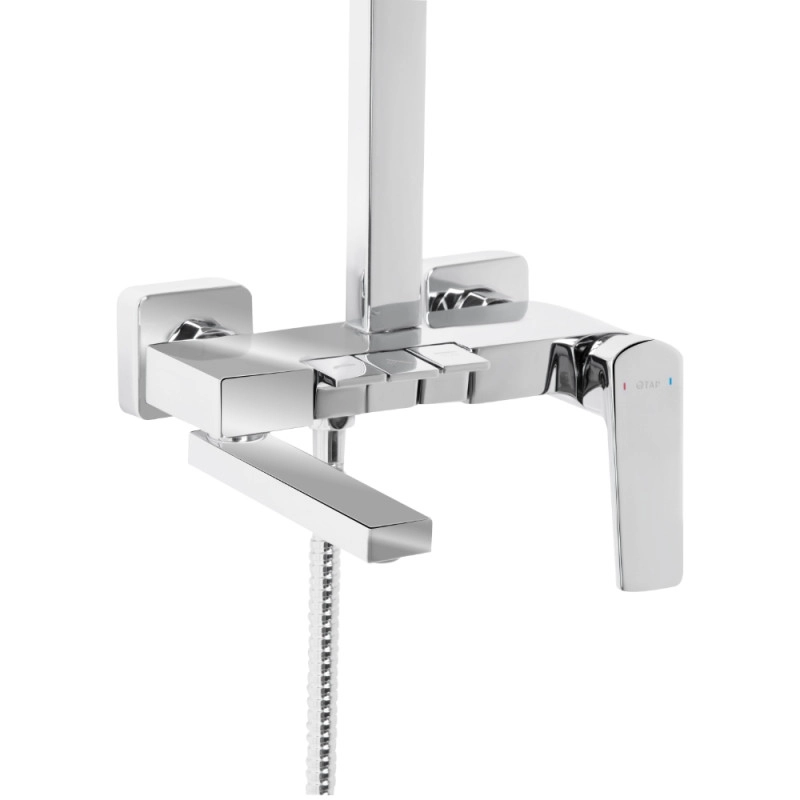 Душова система універсальна Qtap Crow  QTCRO111CRM48648 Chrome (SD00054772) Фото - 6