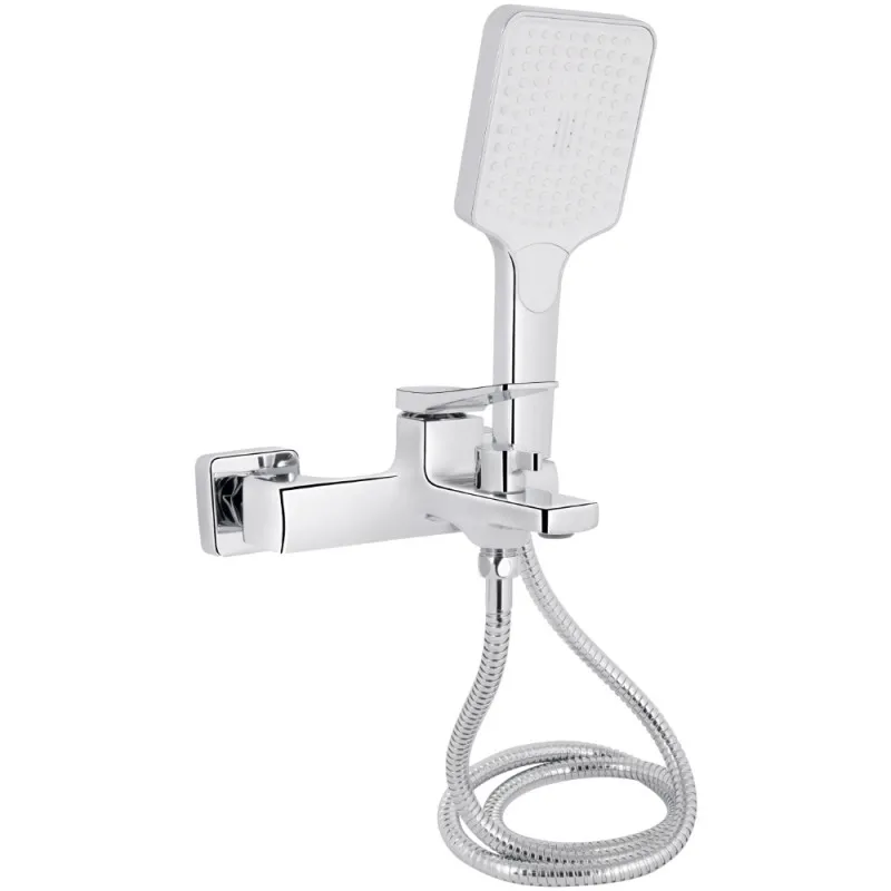 Змішувач для ванни Qtap Nando з душовим гарнітуром QTNAN259CRM48651 Chrome (SD00054775)