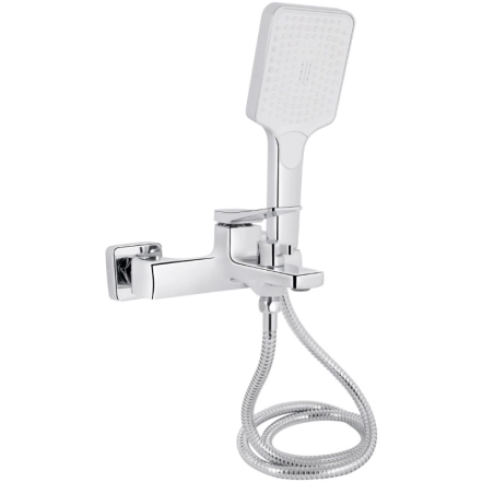 Змішувач для ванни Qtap Nando з душовим гарнітуром QTNAN259CRM48651 Chrome (SD00054775)