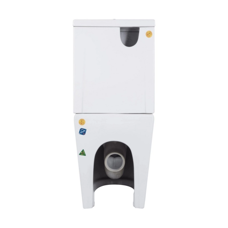 Унітаз підлоговий Qtap Swan Eco Кераміка білий з сидінням Soft-close (SD00054872) Фото - 4
