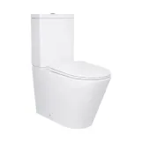 Унитаз напольный Qtap Swan Eco Керамика белый с сиденьем Soft-close (SD00054872)