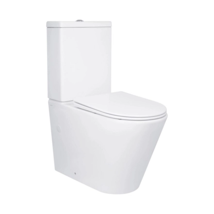 Унітаз підлоговий Qtap Swan Eco Кераміка білий з сидінням Soft-close (SD00054872)