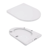 Унитаз напольный Qtap Jay Eco Ultra Quiet керамический белый с сиденьем Soft-close (SD00054873) Фото - 3