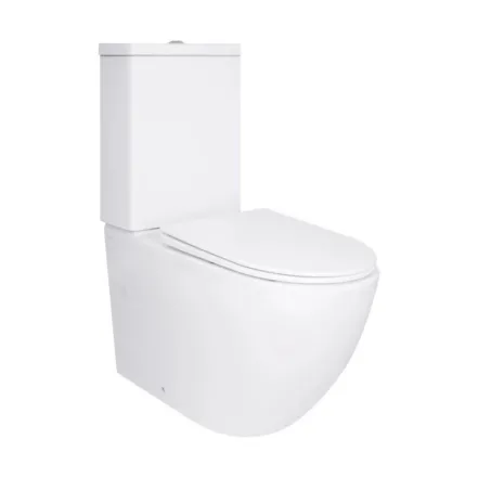 Унитаз напольный Qtap Jay Eco Ultra Quiet керамический белый с сиденьем Soft-close (SD00054873)